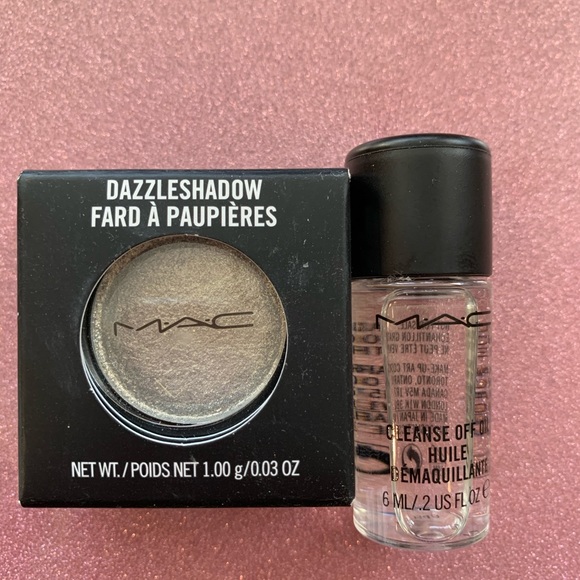 MAC Cosmetics Other - NEW Mac dazzle shadow and mini cleansing oil